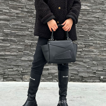 李記 | 原創手工真皮 | 韓版手腕で折紙の手提包x8918號