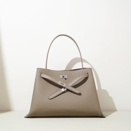 李記 | 原創手工真皮 | 韓版簡約凱莉包xa2083號