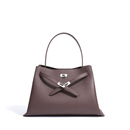 李記 | 原創手工真皮 | 韓版簡約凱莉包xa2083號