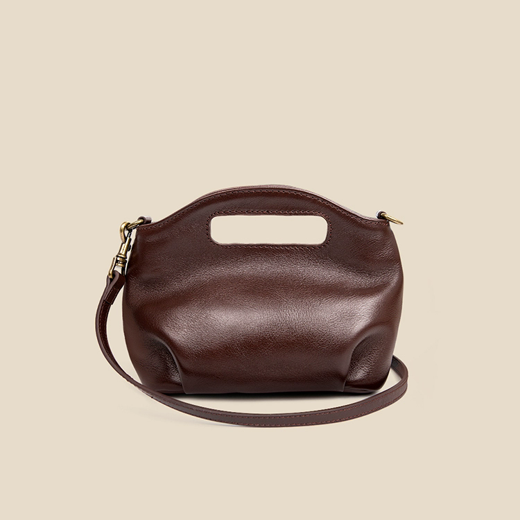 李記 | 原創手工真皮 | 高級簡約が手提斜唄包xh240z號