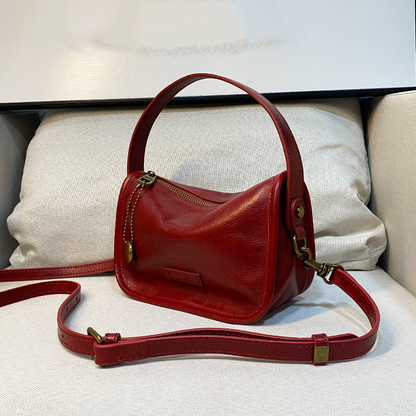 李記 | 原創手工真皮 | 革製品バ斜唄包xh2503號