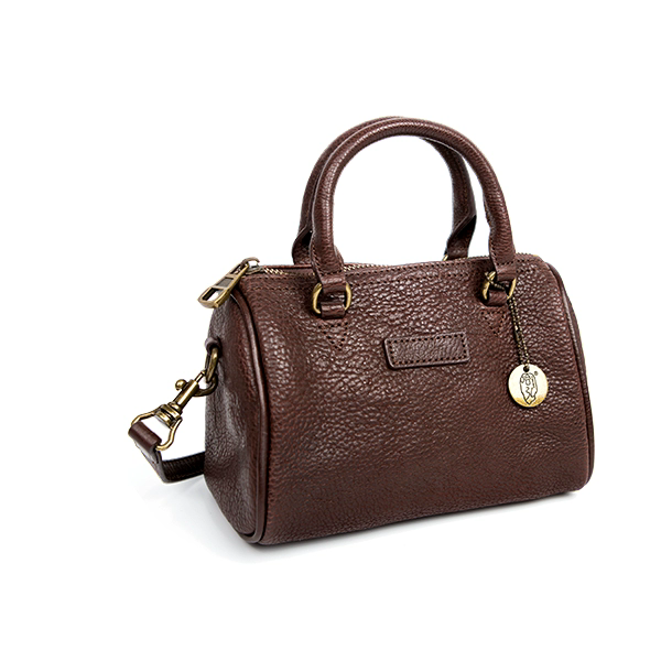 李記 | 原創手工真皮 | 定番た純牛革の波士頓包xh258號