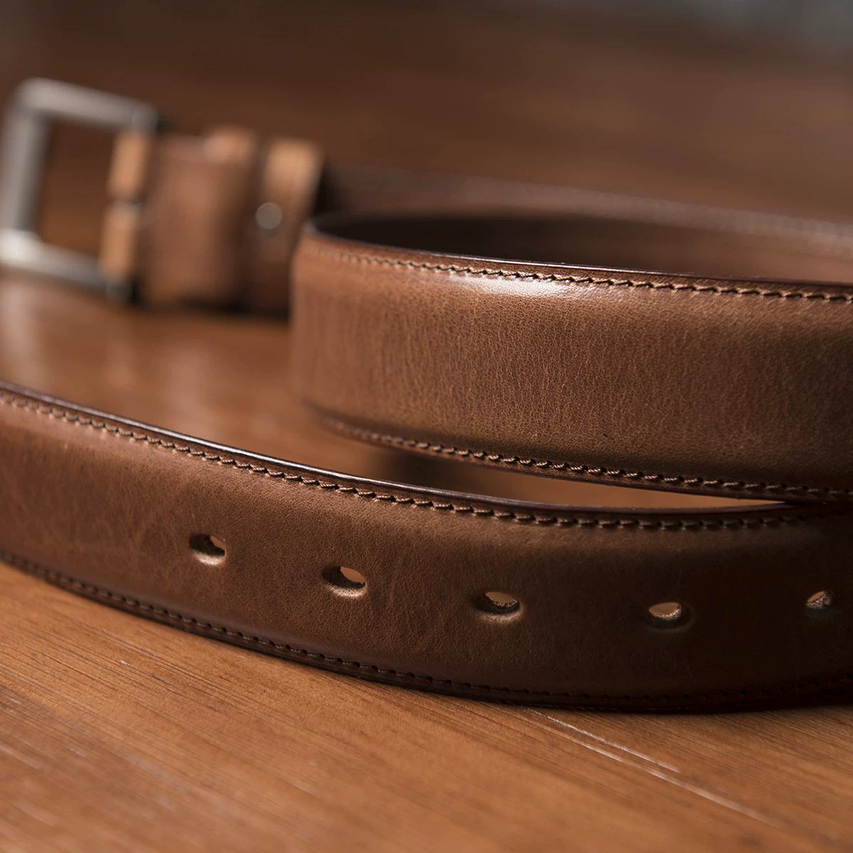 李記 | 原創手工真皮 | 商務正裝休閒兩用の皮帶ys104號