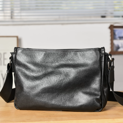 李記 | 原創手工真皮 | 日系隨性休閒の斜唄包ys259號