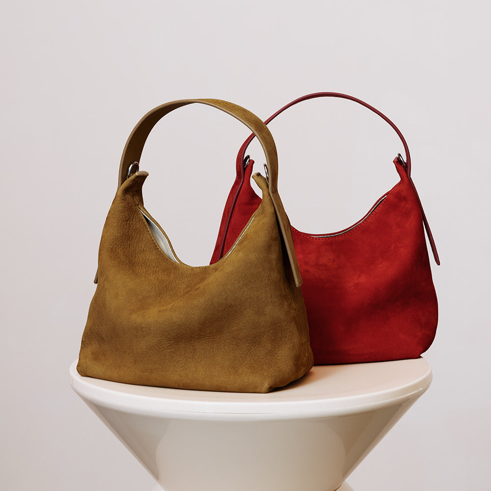 李記 | 原創手工真皮 | 簡約柔軟單肩包za9978號