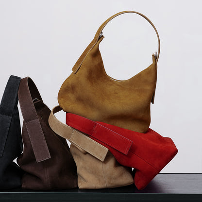 李記 | 原創手工真皮 | 簡約柔軟單肩包za9978號