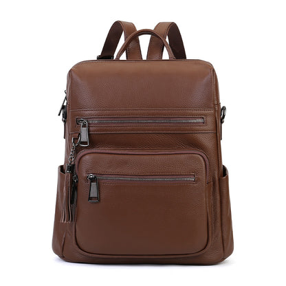 李記 | 原創手工真皮 | 男女兼用マ本革大容量後背包zl2035號