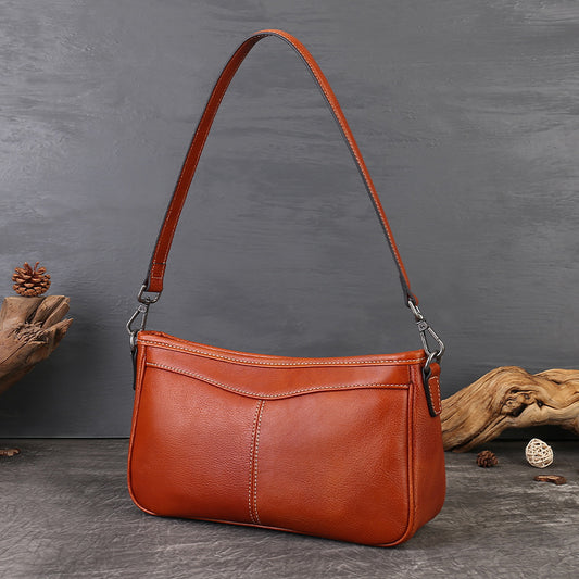 李記 | 原創手工真皮 | 復古休閒の肩背包zl7012號