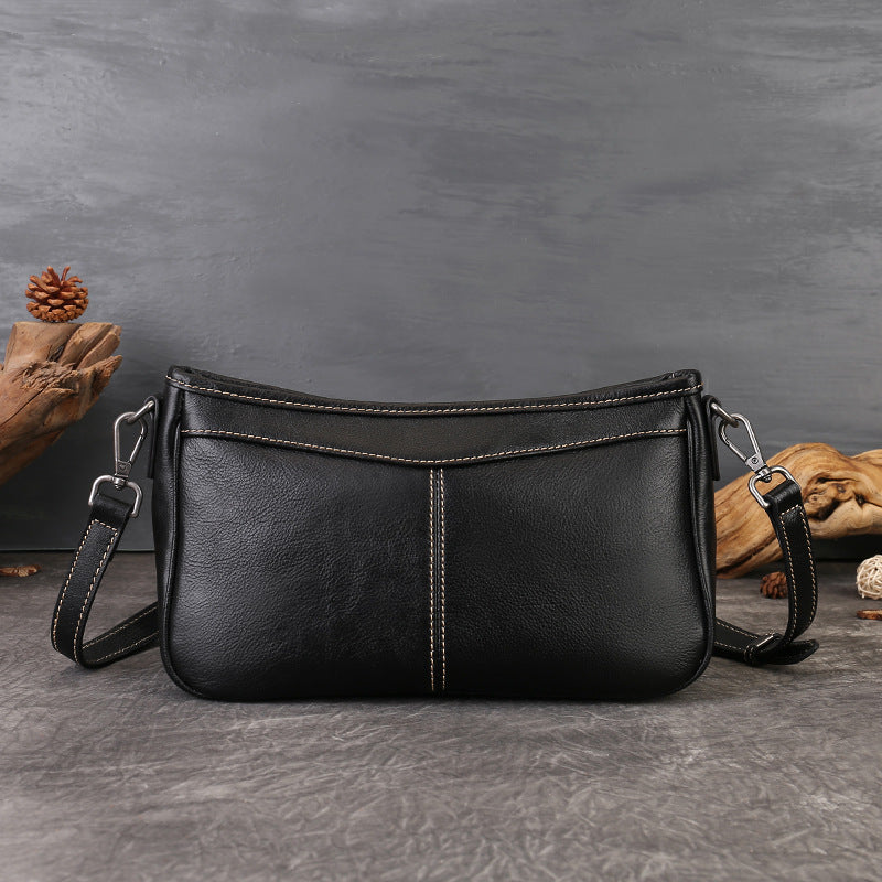 李記 | 原創手工真皮 | 復古休閒の肩背包zl7012號