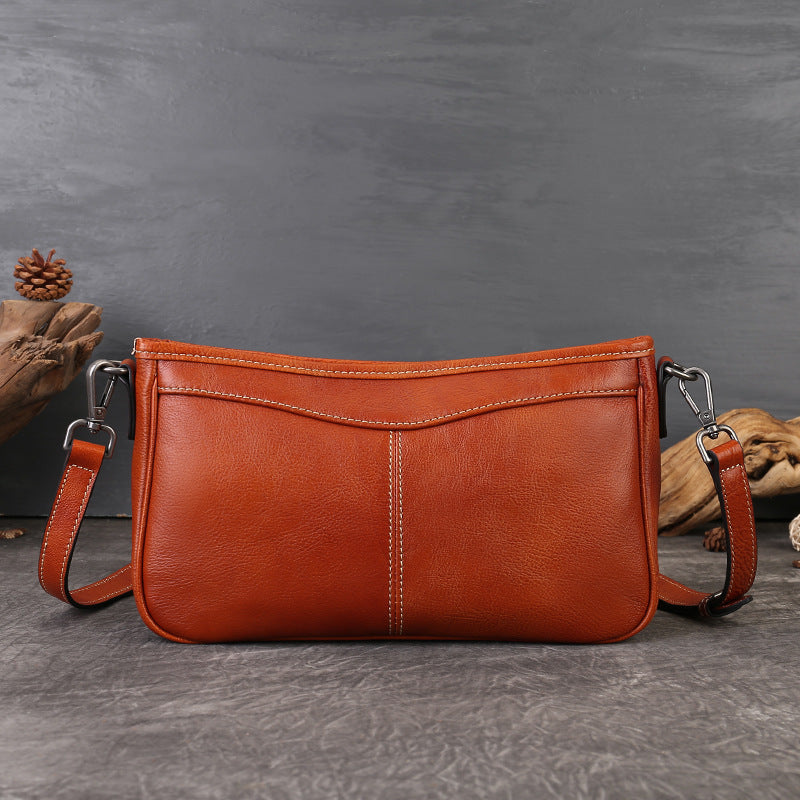 李記 | 原創手工真皮 | 復古休閒の肩背包zl7012號