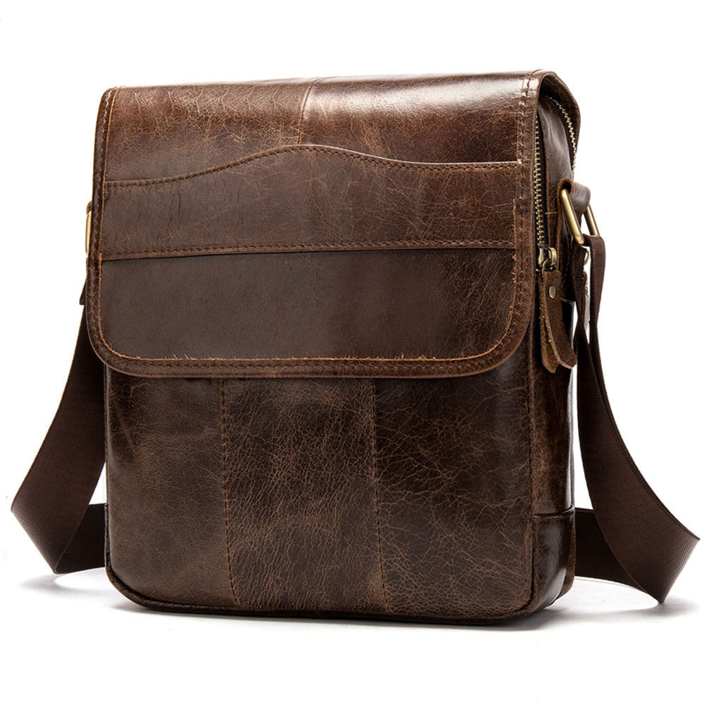 台灣李記皮具 頭層牛皮 商務單肩包 1121號 李記皮革 李記皮具 李記手工真皮 李記原創手工真皮 李記皮件