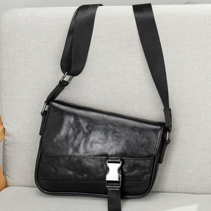 Li Ji | Original handmade | First-layer cowhide hand-scratch pattern genuine leather multifunctional bag No. 6068 