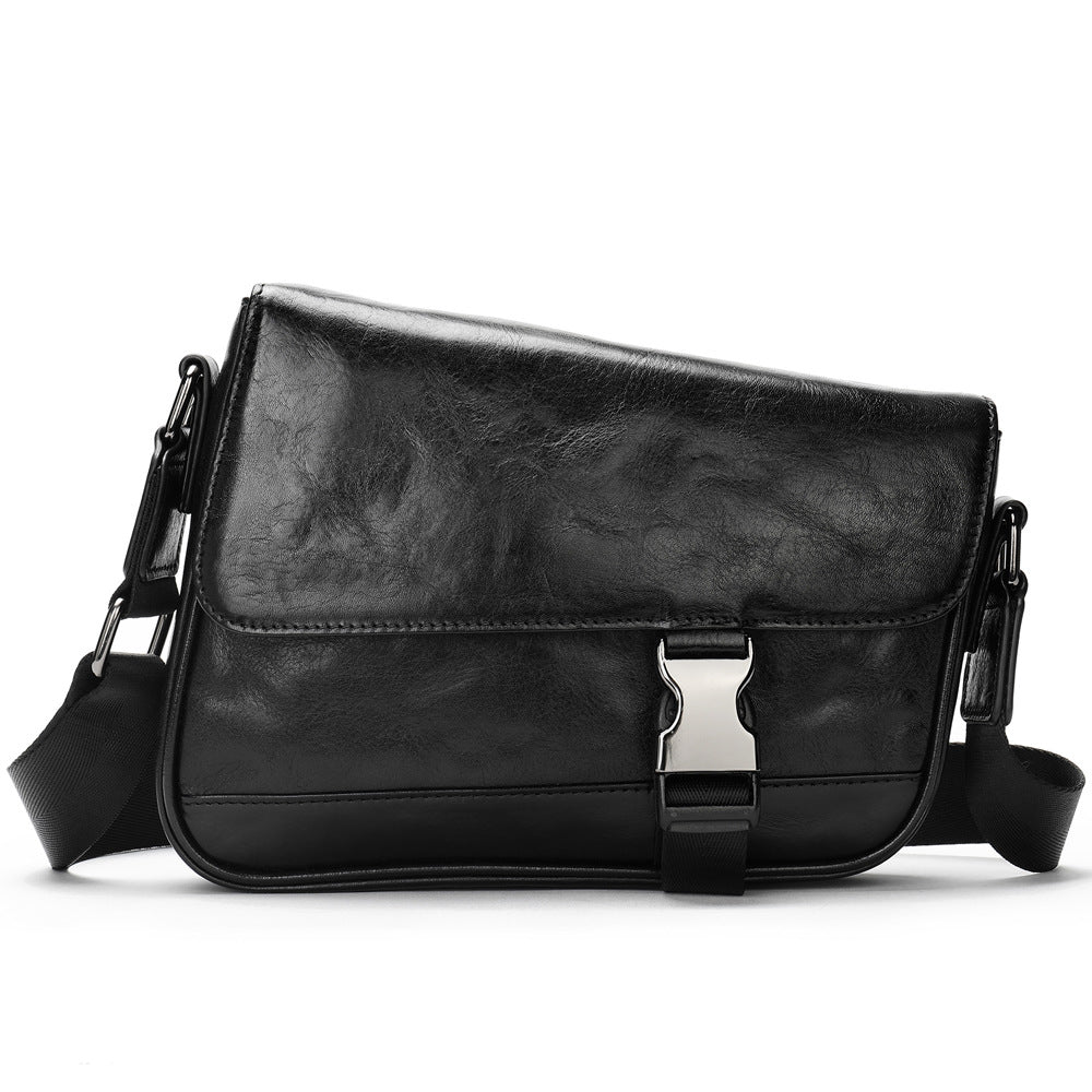 Li Ji | Original handmade | First-layer cowhide hand-scratch pattern genuine leather multifunctional bag No. 6068 