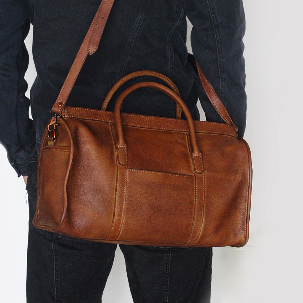 李記 | 原創真皮手工 | 四季旅行行李包 PD2139