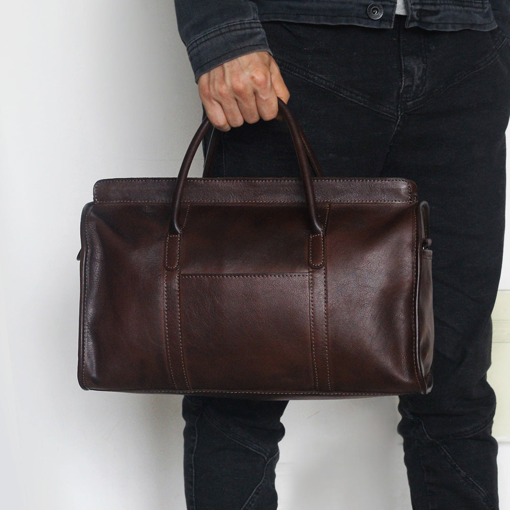 李記 | 原創真皮手工 | 四季旅行行李包 PD2139